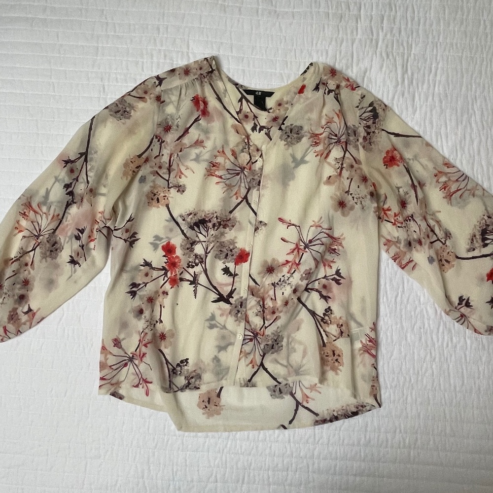 H&M FLoral Blouse